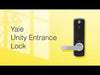 Yale Unity Entrance Lock with Connect Bridge Silver YURDELBDGSIL