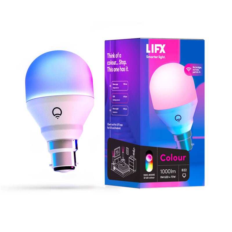 LIFX RGB 1000 Lumen B22 Smart Light - YourSmartLife