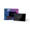 LIFX Smart Light Switch 2-Gang Black - AU/NZ - YourSmartLife