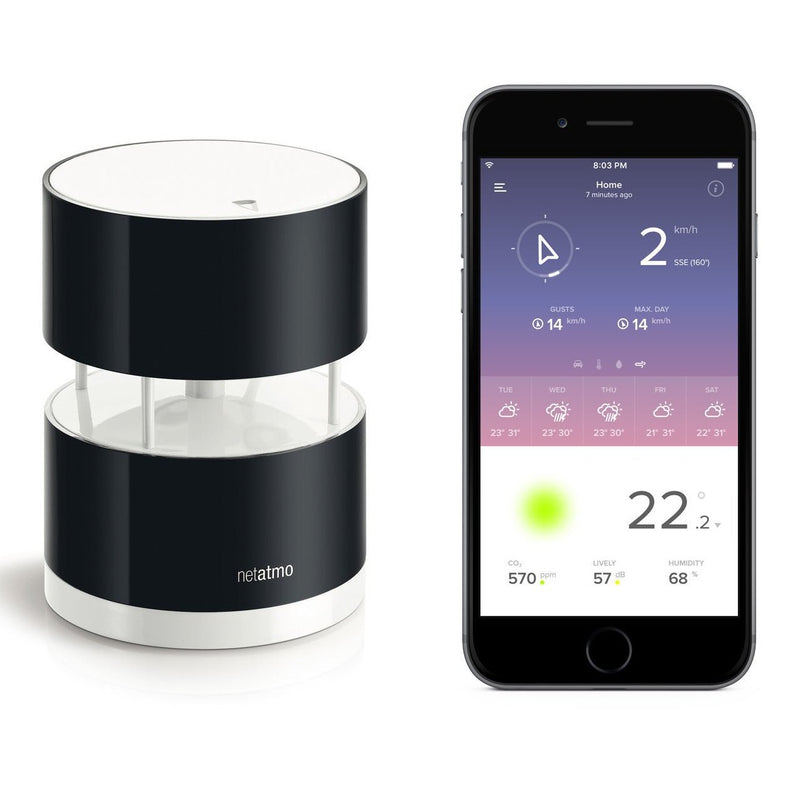 Netatmo Smart Wind Gauge Accessory for Weather Station - YourSmartLife