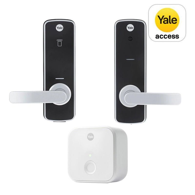 Yale Unity Entrance Lock with Connect Bridge Silver YURDELBDGSIL - YourSmartLife